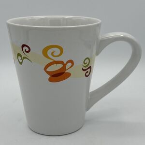 Dunkin Donuts Ceramic Steaming Coffee Mug